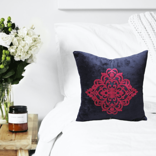 Luxury Velvet Cushion Cover | HBD-8001 - Image 2