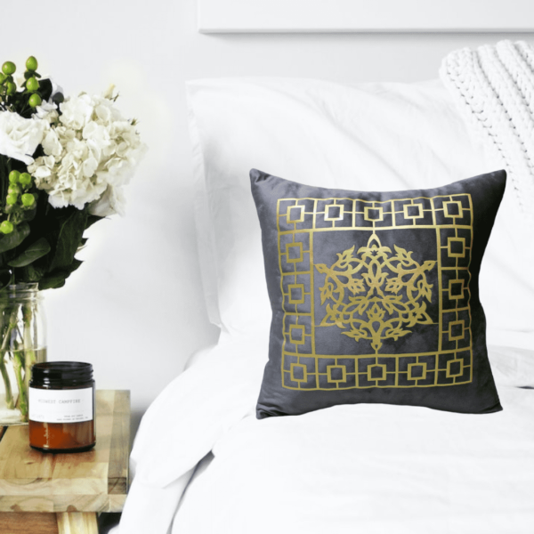 Luxury Velvet Cushion Cover | HBD-8000 - Image 2