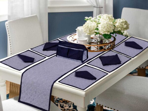 14 Pcs Quilted Table Runner Set  |  HBD-9010