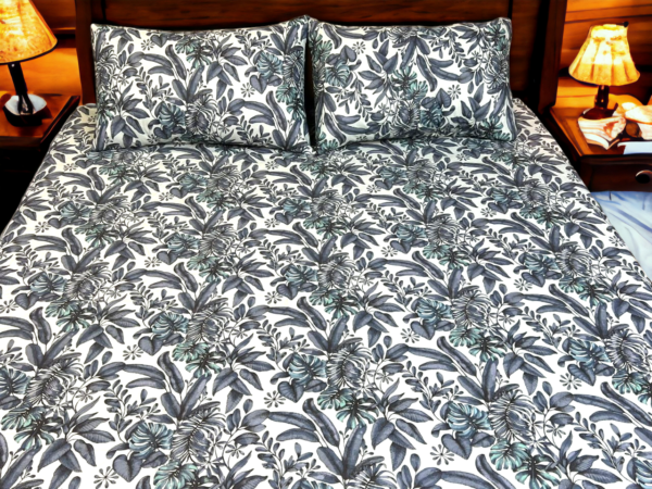 2 Pillow Bedsheet (Pure Cotton) | HBD-064
