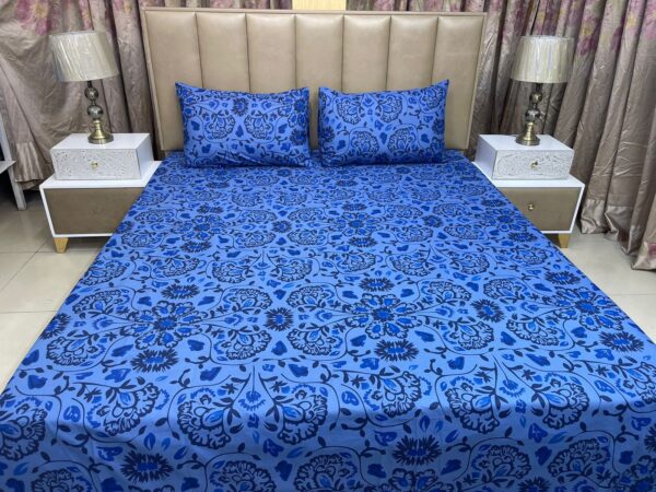 2 Pillow Bedsheet (Pure Cotton) | HBD-072